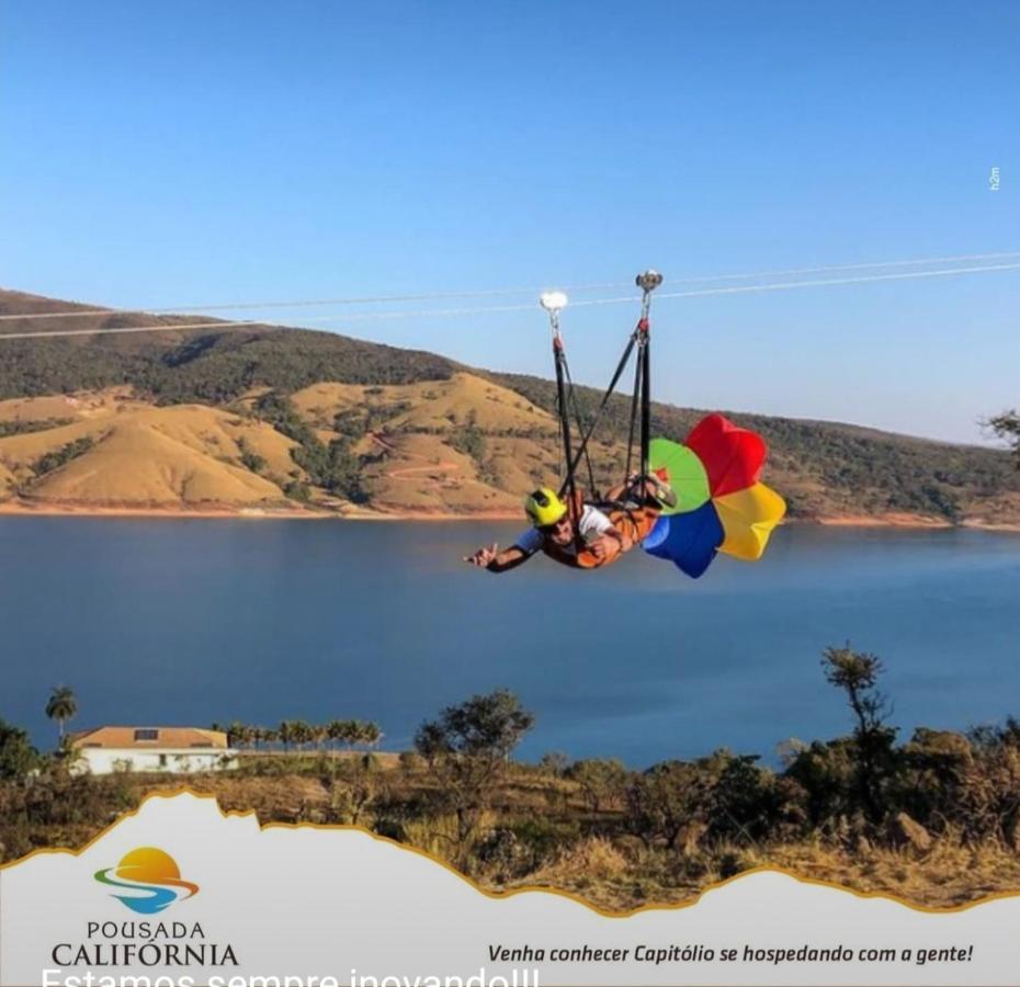 Pousada California Otel Capitólio Dış mekan fotoğraf