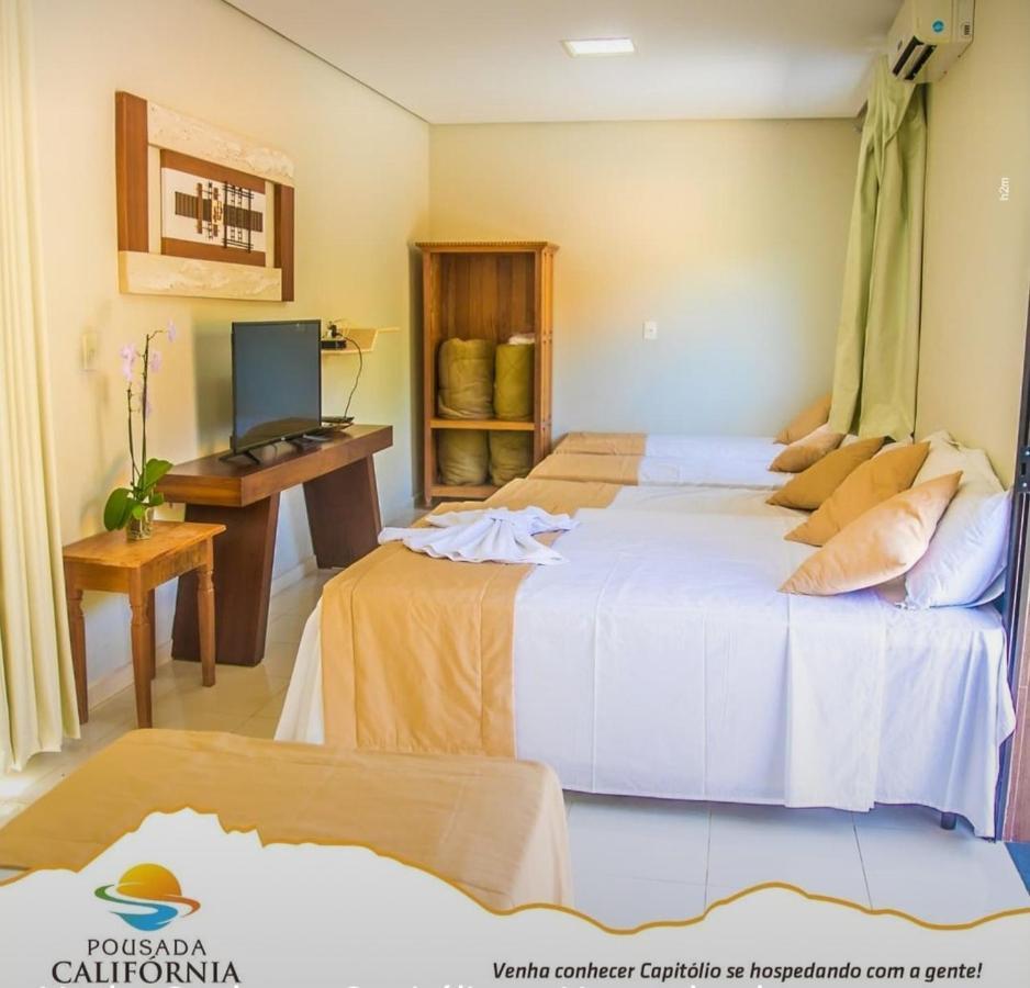 Pousada California Otel Capitólio Dış mekan fotoğraf